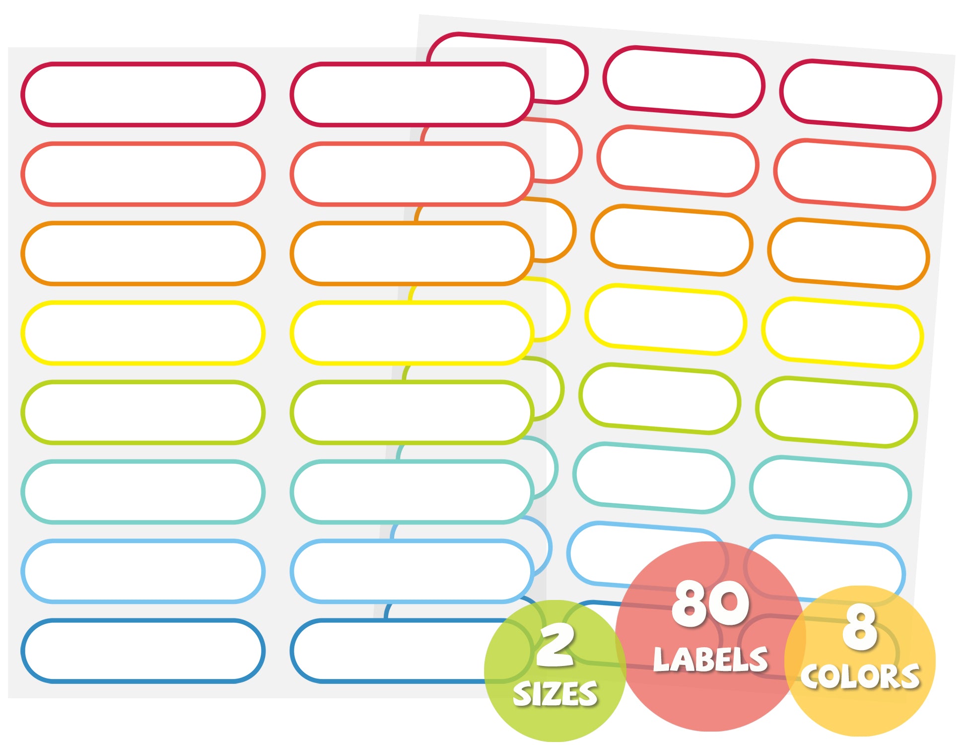 Name Labels For Daycare: Dots Daycare Labels